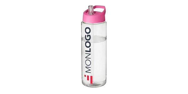 Bouteille de sport H2O Active® Vibe 850ml couvercle bec verseur