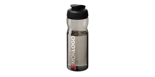 Bouteille de sport H2O Active® Eco Base 650ml avec couvercle à bascule