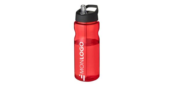 Bouteille de sport H2O Active® Eco Base 650ml couvercle bec verseur