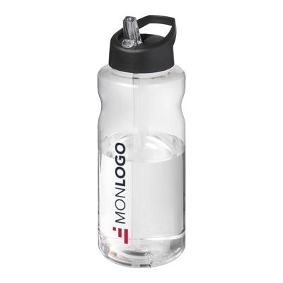 Bouteille de sport H2O Active® Big Base de 1 litre avec couvercle à bec verseur