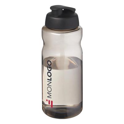 Bouteille de sport H2O Active® Eco Big Base de 1 litre à couvercle rabattable