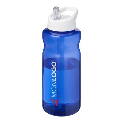 Bouteille de sport H2O Active® Eco Big Base de 1 litre avec couvercle à bec verseur